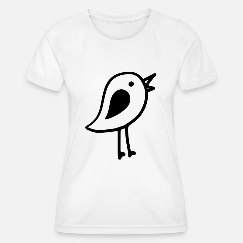 bird - Women's Functional T-Shirt - white