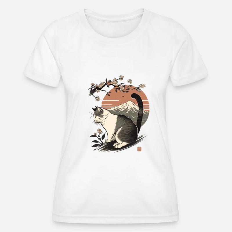 Neko Neko7 - Women's Functional T-Shirt - white