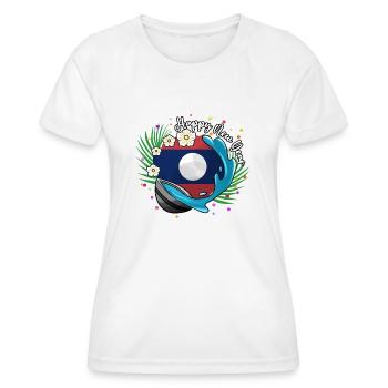 Laos Laotian Laotian Nouvel An I Cadeau - T-shirt sport Femme - blanc - Devant - AI Model Female 172 dark (172cm)