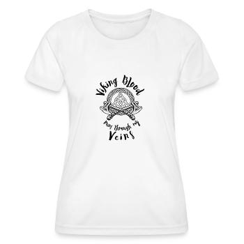 Viking - Frauen Funktions-T-Shirt - Weiß - Vorne - AI Model Female 172 dark (172cm)