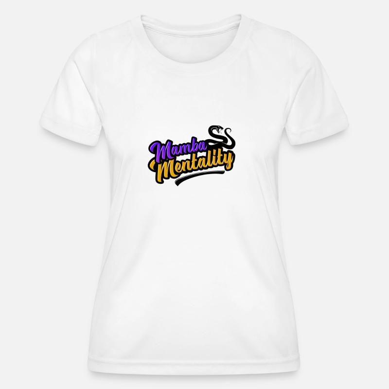 Mamba mentality - Women's Functional T-Shirt - white