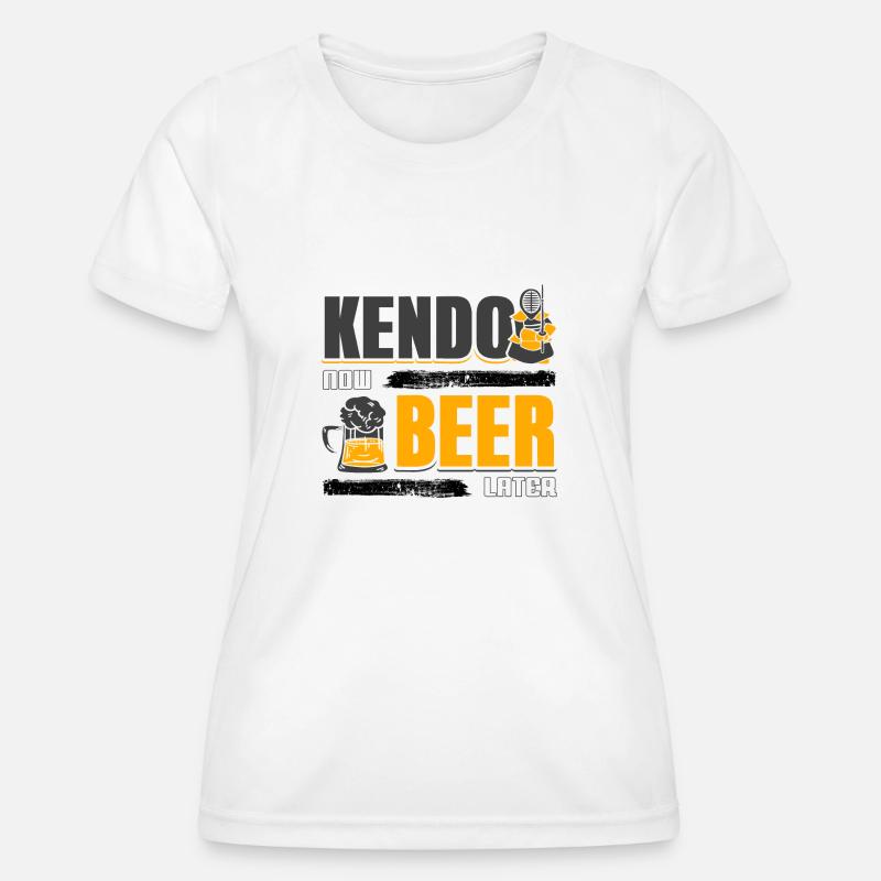 Kendo - Women's Functional T-Shirt - white