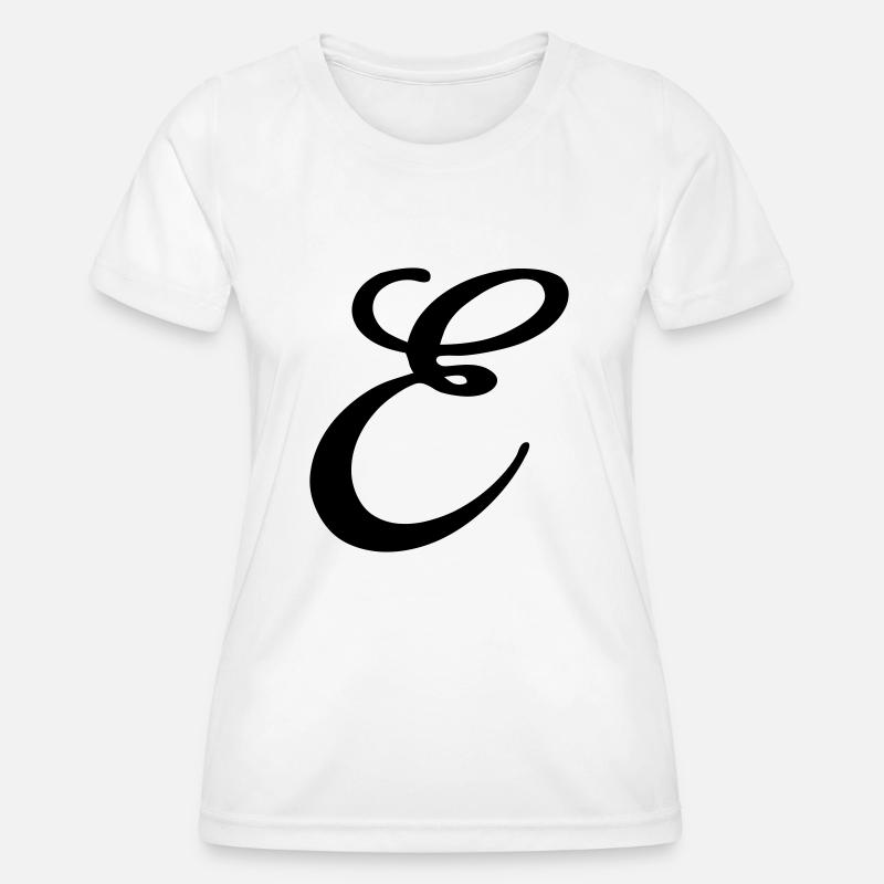 E - Women's Functional T-Shirt - white