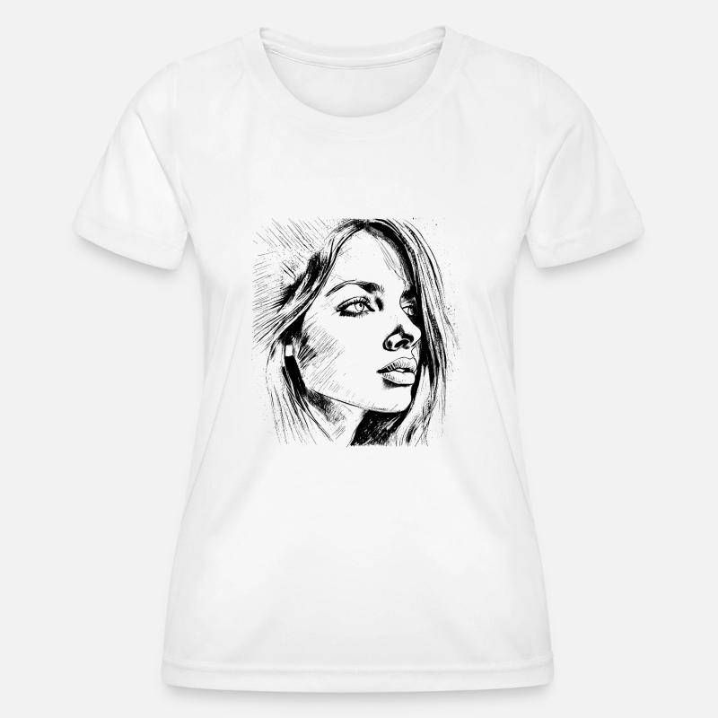 Looking to the future - Women's Functional T-Shirt - white
