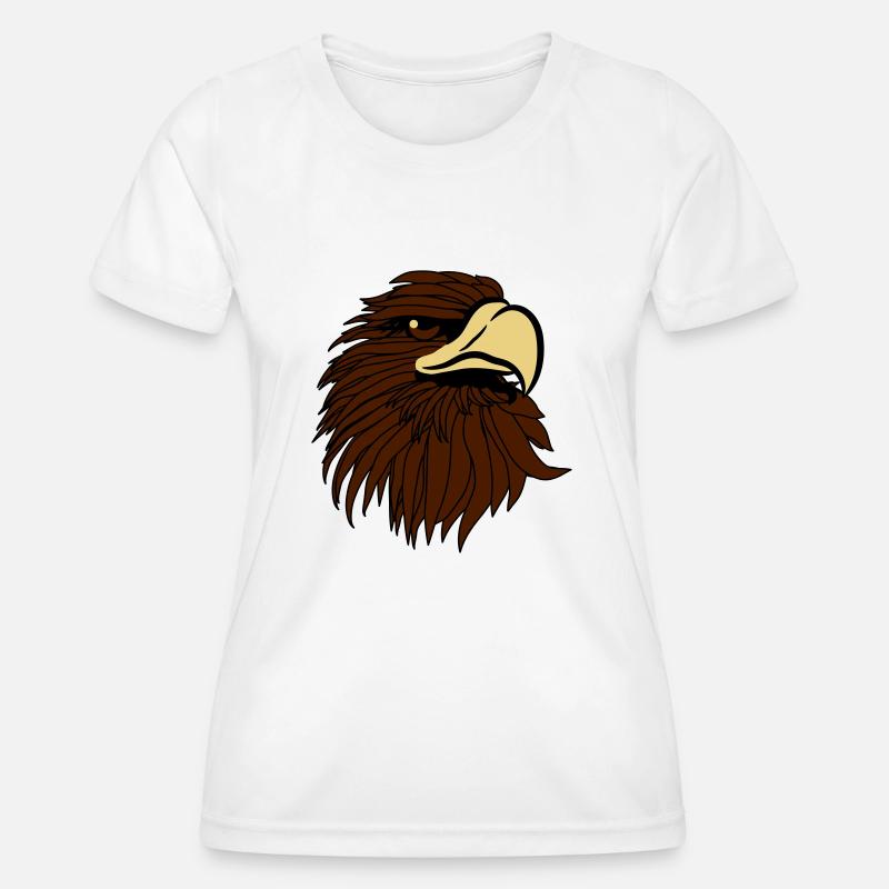 Eagle Bald Eagle - Women's Functional T-Shirt - white