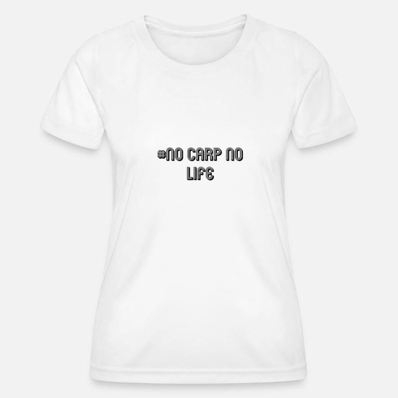 nocarpnolife - Women's Functional T-Shirt - white