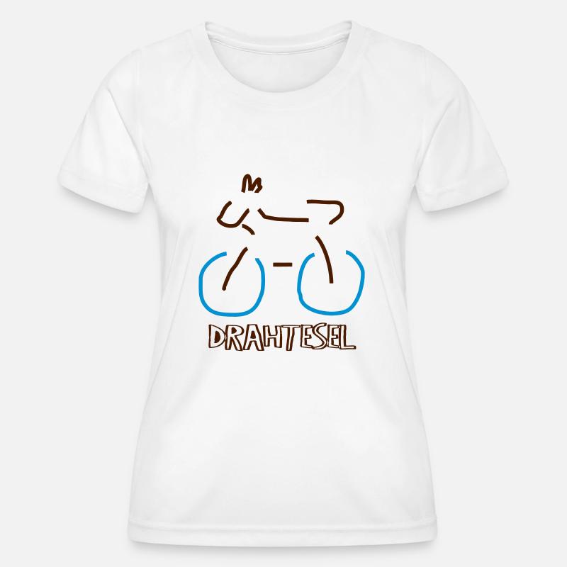 Boneshaker - Women's Functional T-Shirt - white
