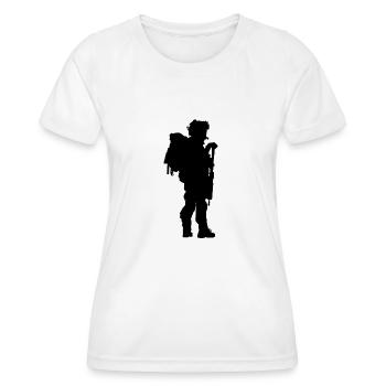 Soldat des forces spéciales - T-shirt sport Femme - blanc - Devant - AI Model Female 172 dark (172cm)