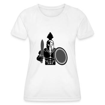Spartan 02 - Women's Functional T-Shirt - white - Front - AI Model Female 172 dark (172cm)