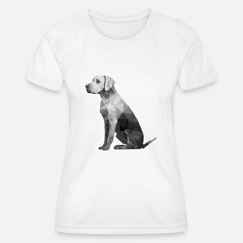 DOG - Women's Functional T-Shirt - white
