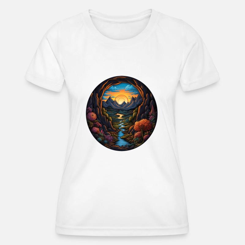 Magical journey - Women's Functional T-Shirt - white
