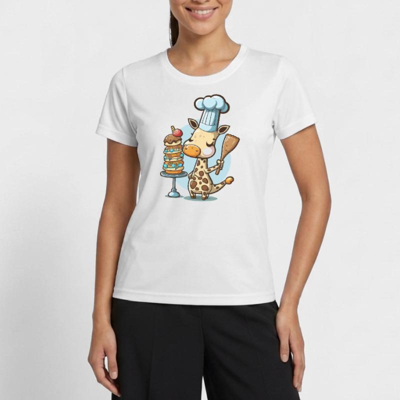 Cuisson à la commande T-shirt sport Femme