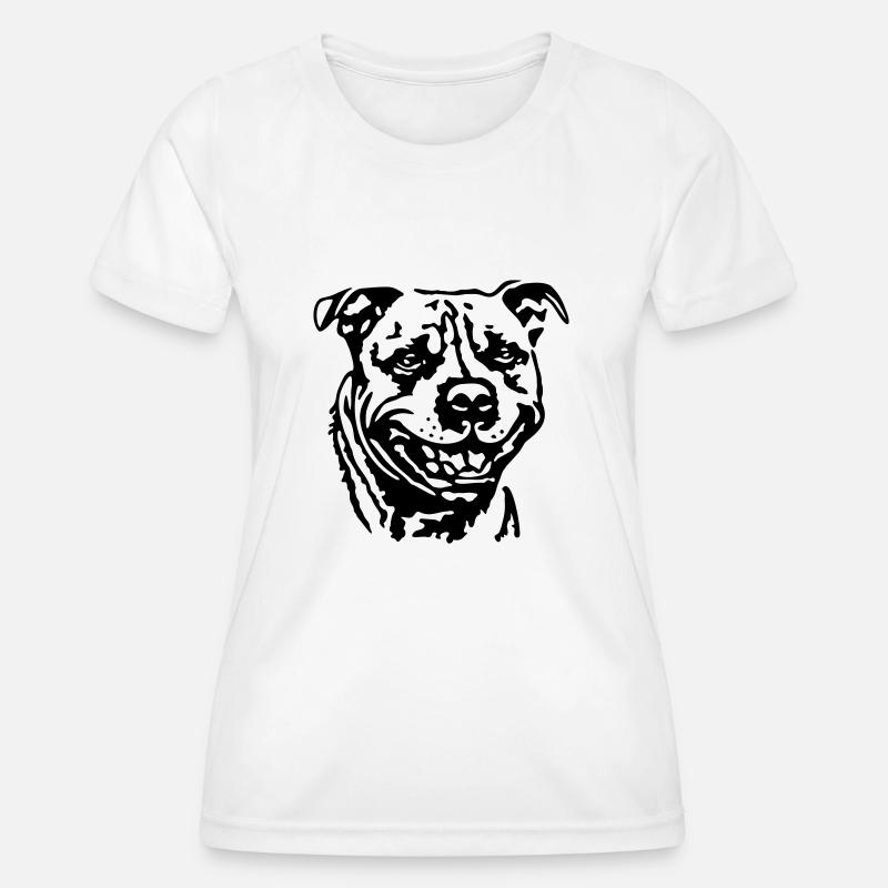 staffbull - Women's Functional T-Shirt - white