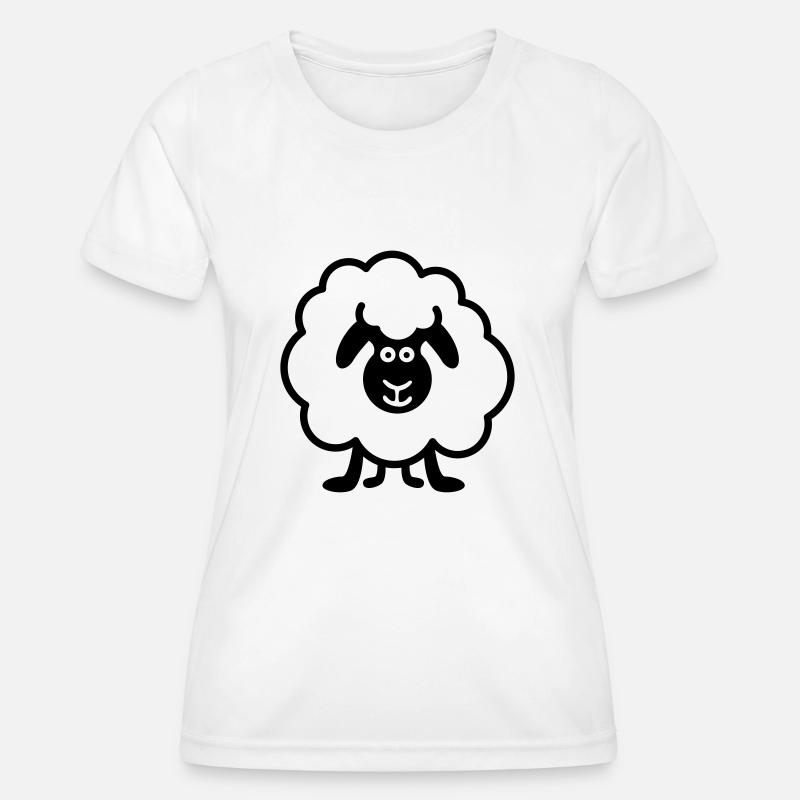 sheep - Women's Functional T-Shirt - white
