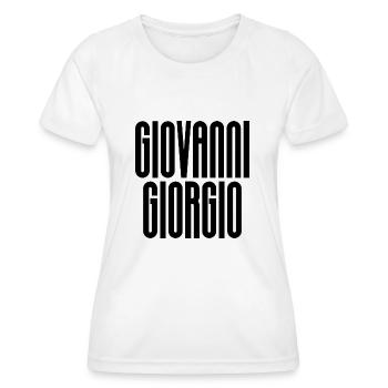 Giovanni Giorgio - Frauen Funktions-T-Shirt - Weiß - Vorne - AI Model Female 172 dark (172cm)