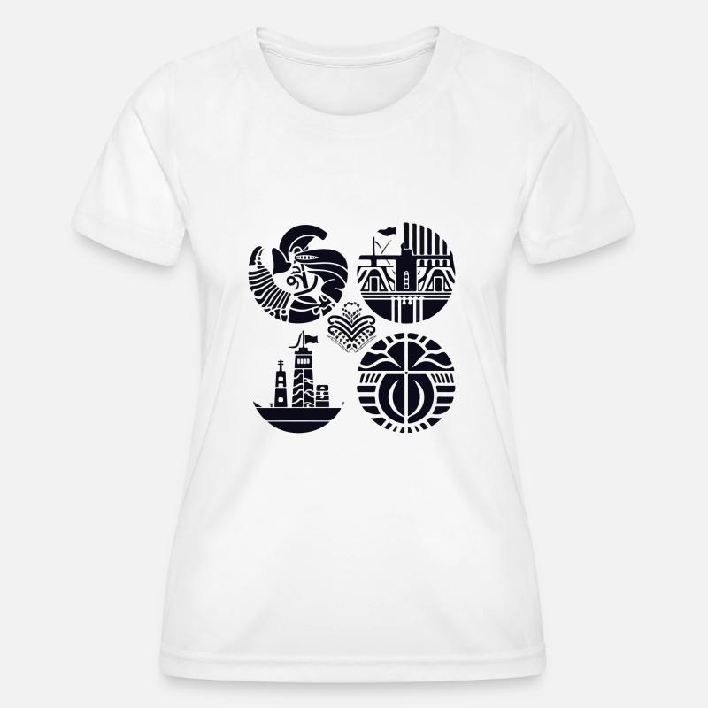 Folklore Breton - Women's Functional T-Shirt - white