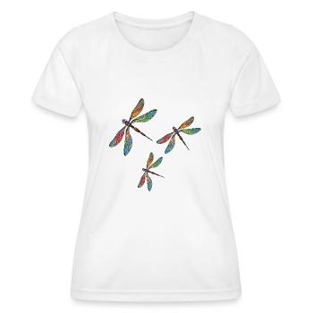 Wichtig - Frauen Funktions-T-Shirt - Weiß - Vorne - AI Model Female 172 dark (172cm)