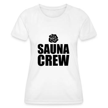 Sauna Wellness Spa - Women's Functional T-Shirt - white - Front - AI Model Female 172 dark (172cm)