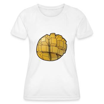 Mangue - T-shirt sport Femme - blanc - Devant - AI Model Female 172 dark (172cm)
