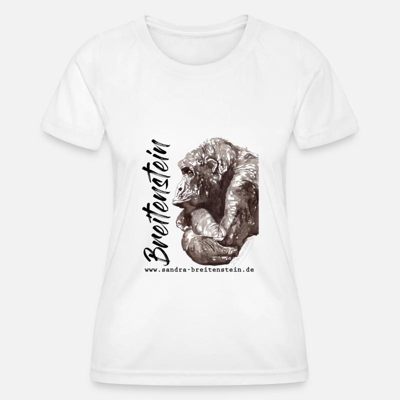 keep Calm - Women's Functional T-Shirt - white