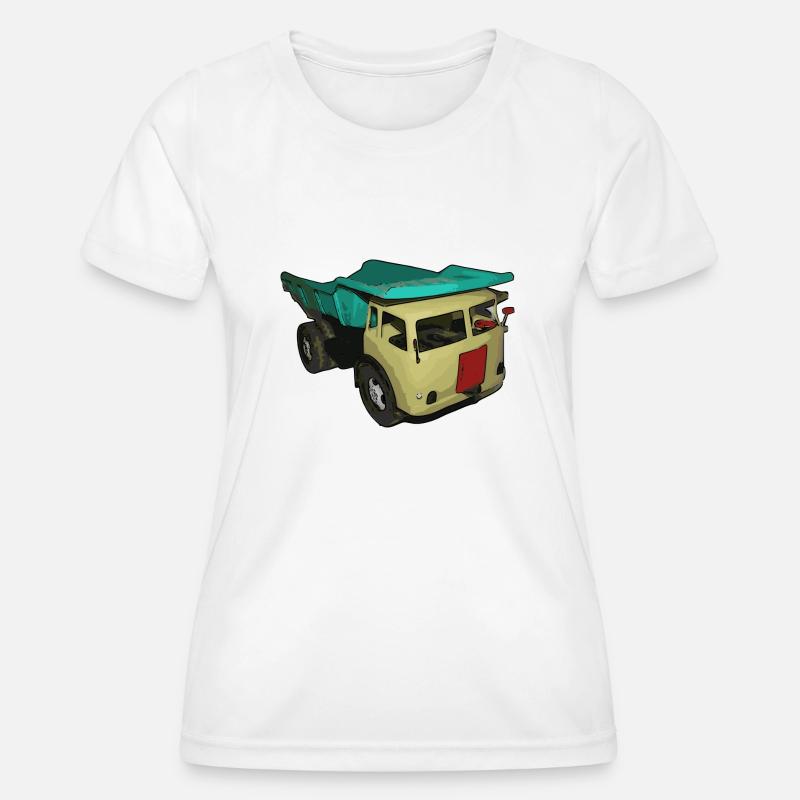 DDR tippers - Women's Functional T-Shirt - white