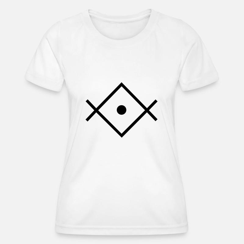 Lightworker, Kryon Crystal, Spiritual Symbol - Women's Functional T-Shirt - white