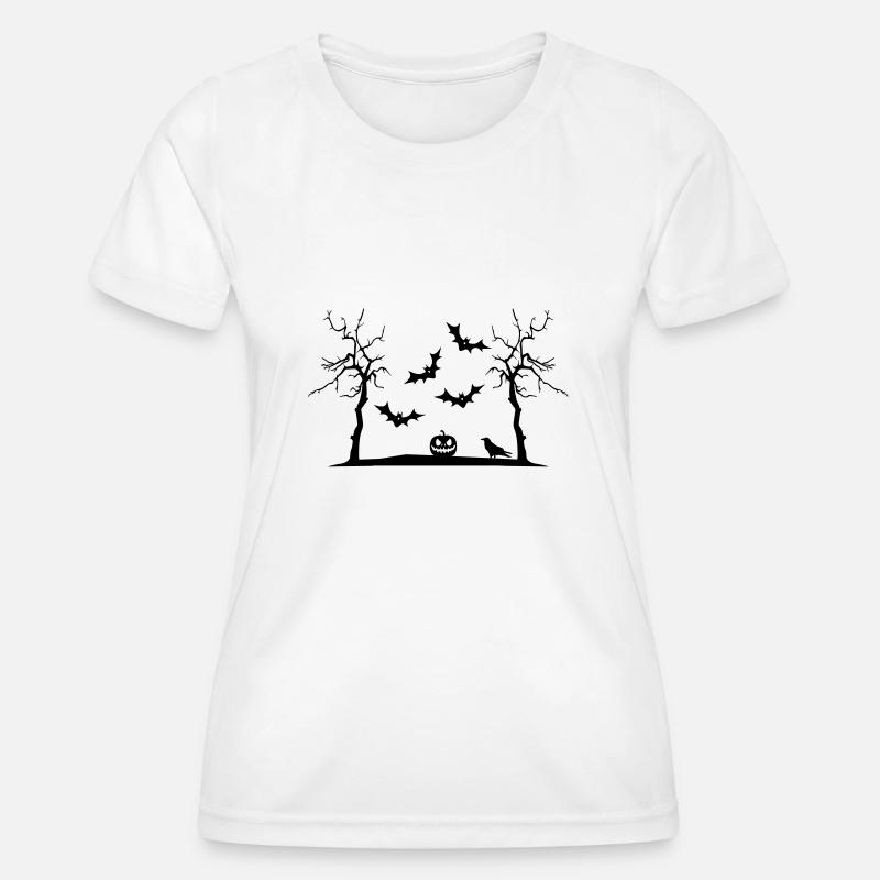 Halloween - Women's Functional T-Shirt - white