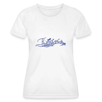 Elizabeth I of England - Frauen Funktions-T-Shirt - Weiß - Vorne - AI Model Female 172 dark (172cm)