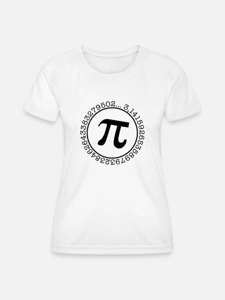 PI - Archimedes Konstante - Frauen Funktions-T-Shirt - Weiß