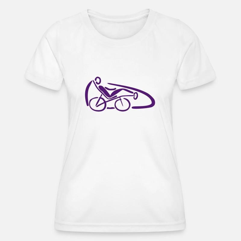 Velomobile - Women's Functional T-Shirt - white