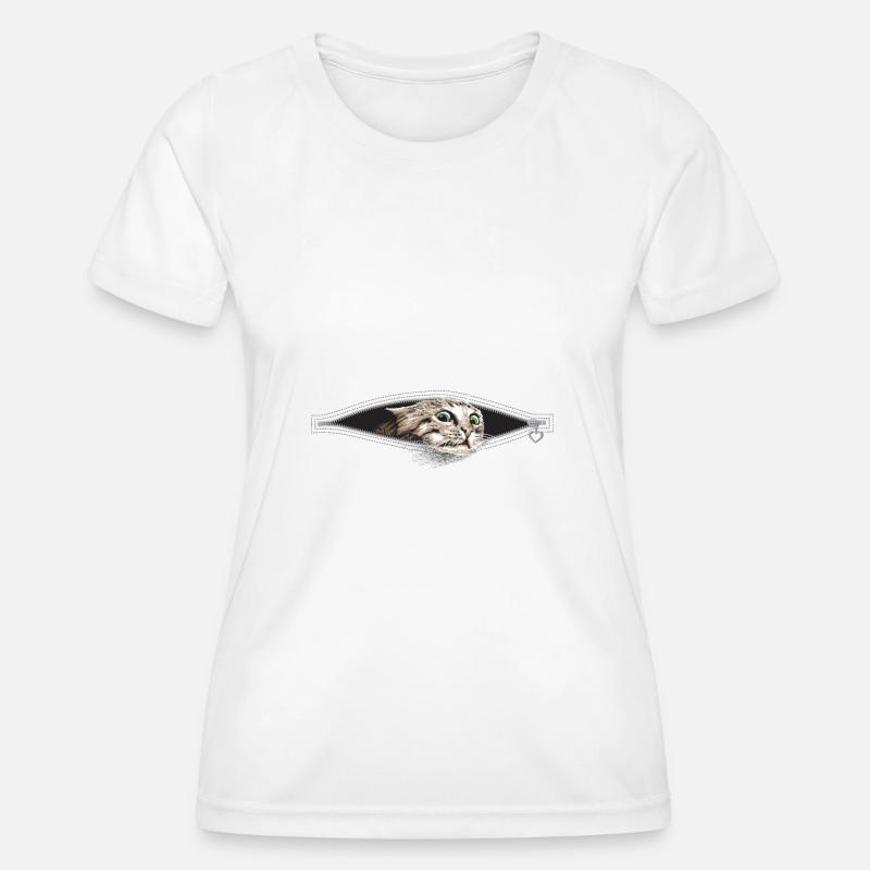 Cat Cats - Women's Functional T-Shirt - white