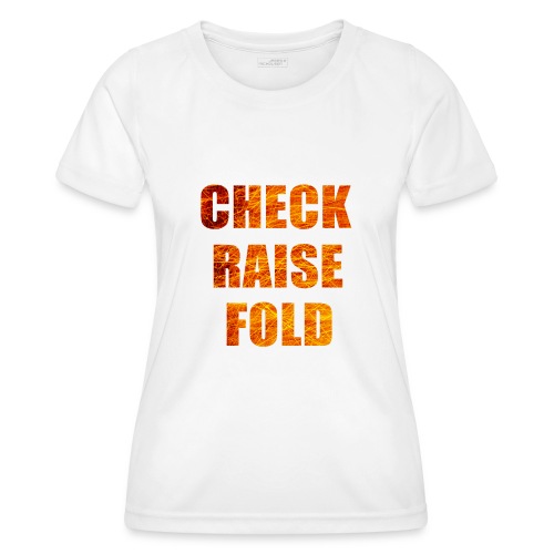 Check Raise Shirt - Camiseta funcional para mujeres