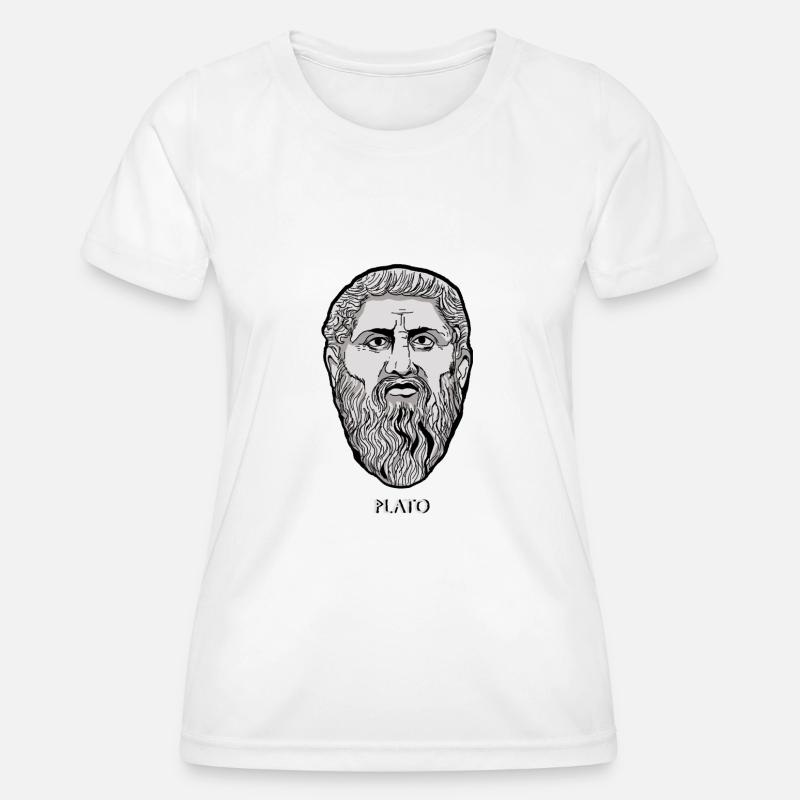PLATON - Women's Functional T-Shirt - white