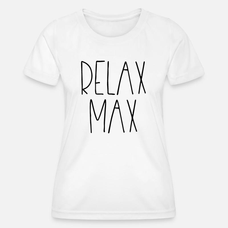 Relax Max - Women's Functional T-Shirt - white