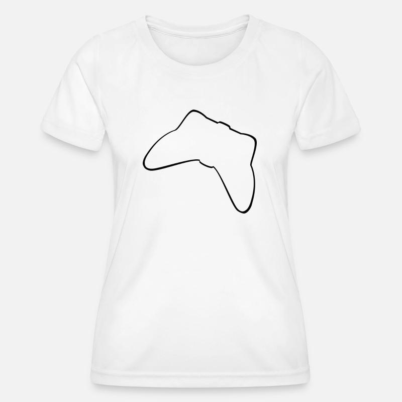 Controller Black - Women's Functional T-Shirt - white
