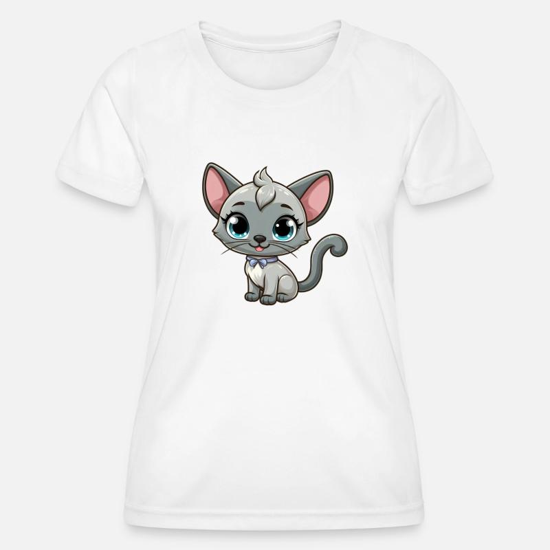 Siamese 15 - Women's Functional T-Shirt - white