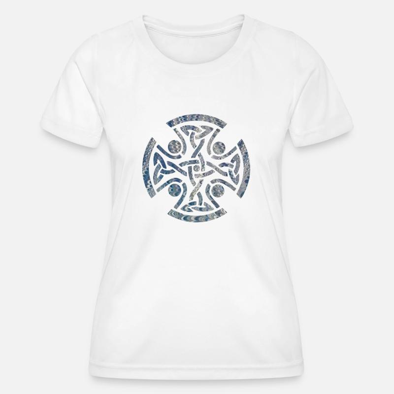 Celtic knot 11 e 119 - Women's Functional T-Shirt - white