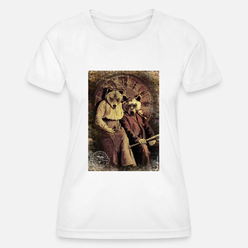 bears / Bears - Women's Functional T-Shirt - white