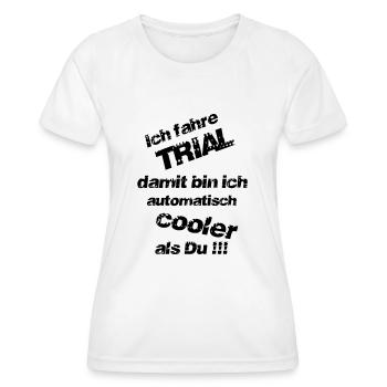 Cooler als Du - Frauen Funktions-T-Shirt - Weiß - Vorne - AI Model Female 172 dark (172cm)