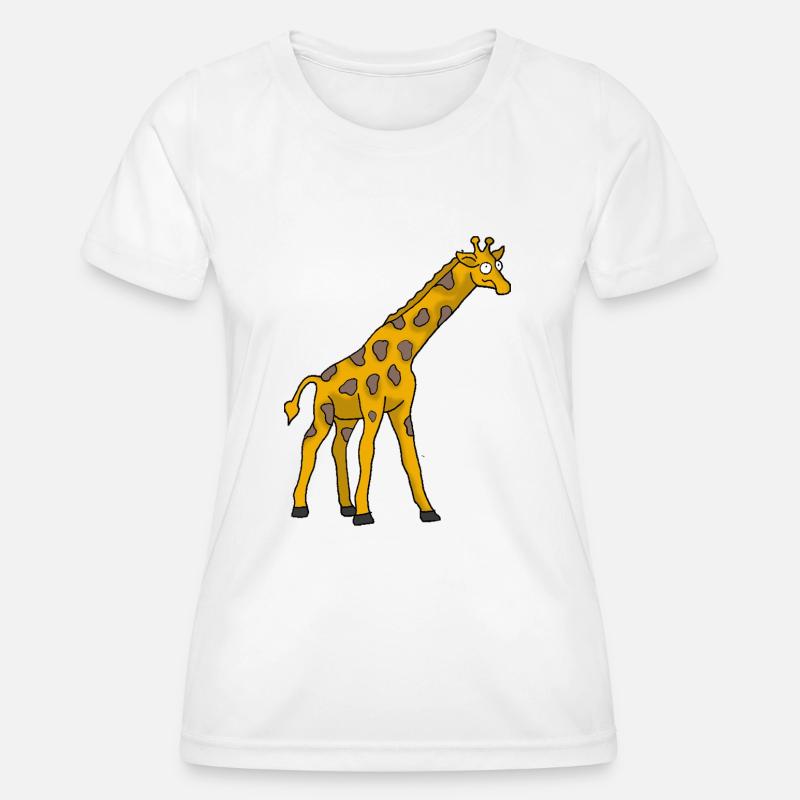 Giraffe 1 - Women's Functional T-Shirt - white