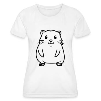 Marmot - Women's Functional T-Shirt - white - Front - AI Model Female 172 dark (172cm)