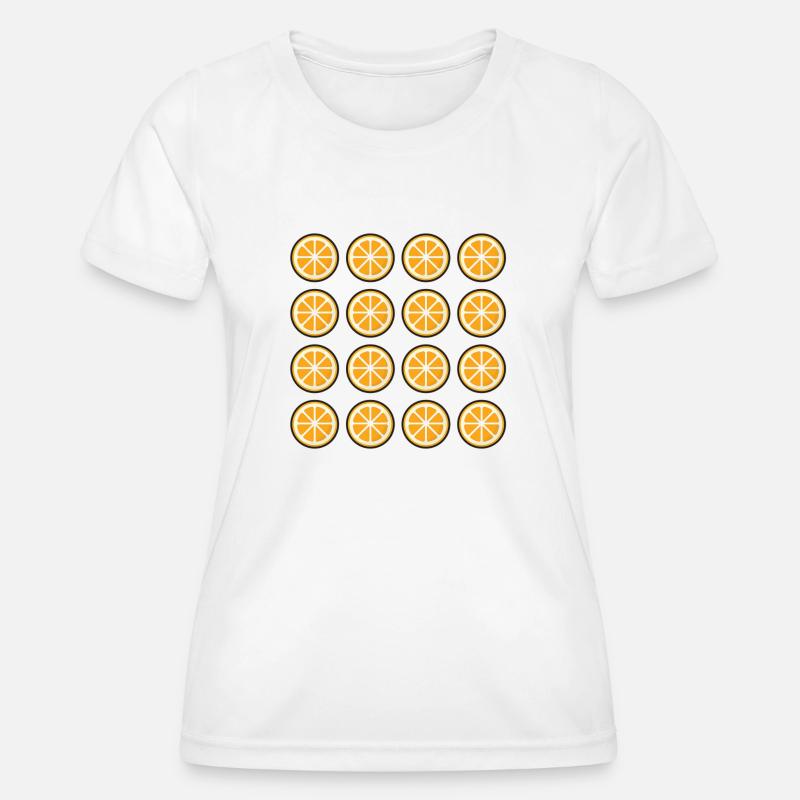 Oranges - Women's Functional T-Shirt - white