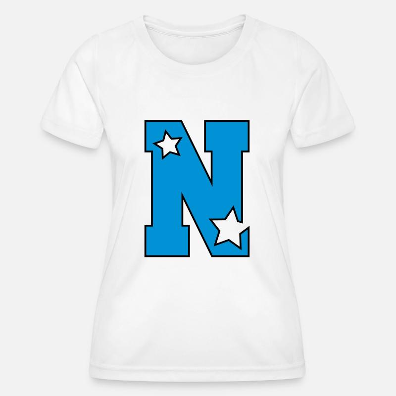 lettern - Women's Functional T-Shirt - white