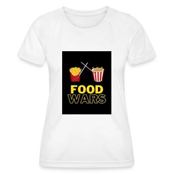 Food Wars - Frauen Funktions-T-Shirt - Weiß - Vorne - AI Model Female 172 dark (172cm)