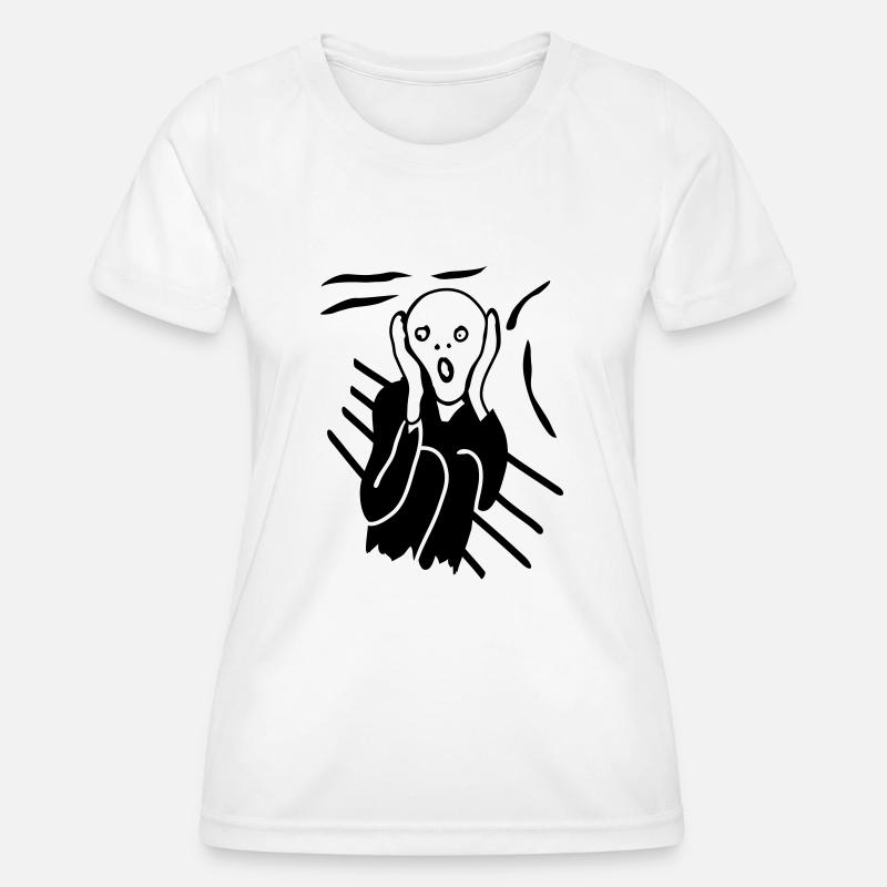 Scream - Women's Functional T-Shirt - white