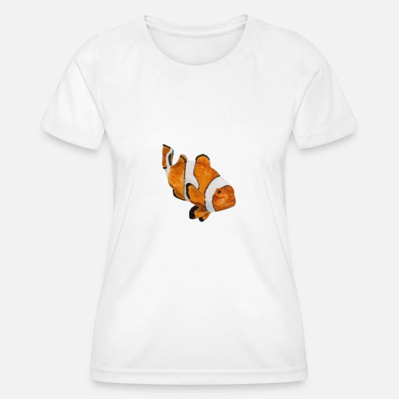 Clown fish - Women's Functional T-Shirt - white