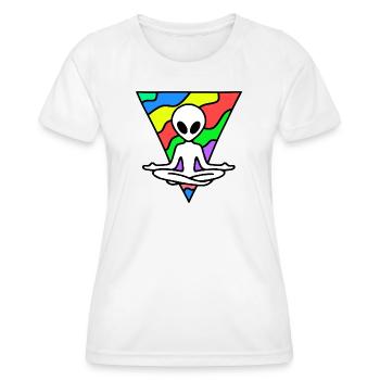 Alien - Women's Functional T-Shirt - white - Front - AI Model Female 172 dark (172cm)