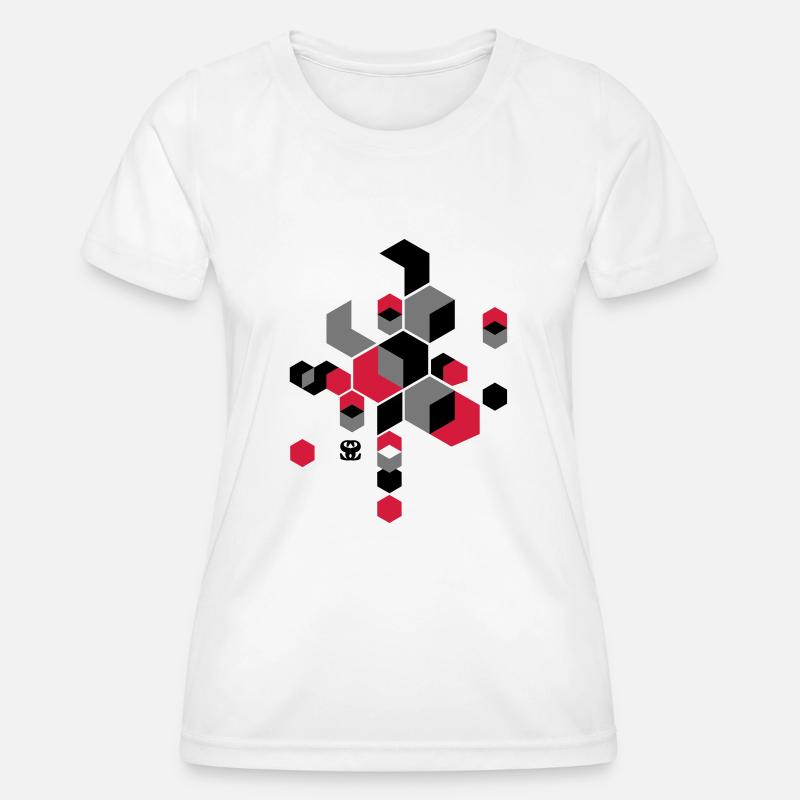 cubist - Women's Functional T-Shirt - white