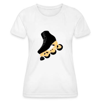 GH inline blackwithout - T-shirt sport Femme - blanc - Devant - AI Model Female 172 dark (172cm)