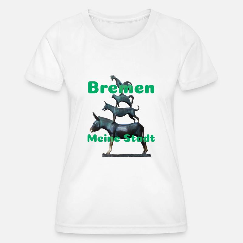 Bremen - Women's Functional T-Shirt - white